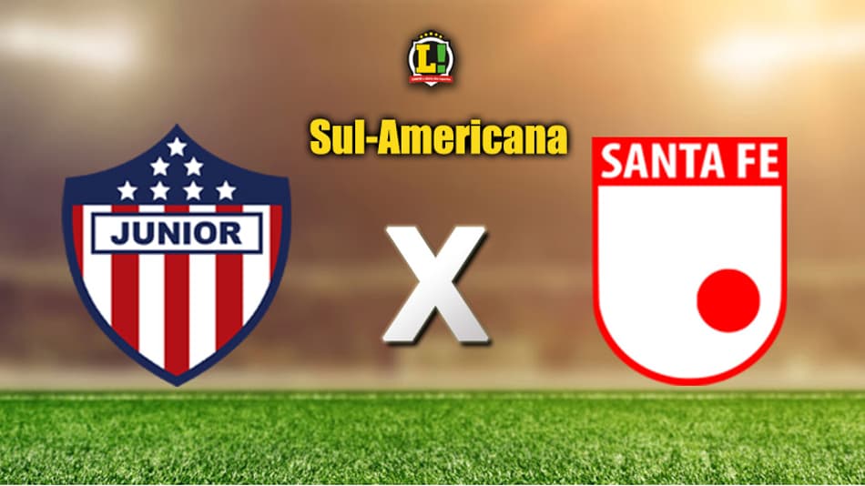 Junior Barranquilla e Santa Fe decidem uma vaga na final da Sul-Americana