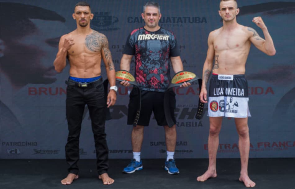 Com luta de campeões, Max Fight tem duelos confirmados em pesagem