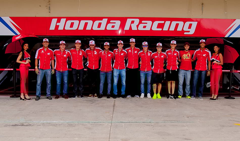 Honda Racing comemora os 21 títulos conquistados na temporada de 2018