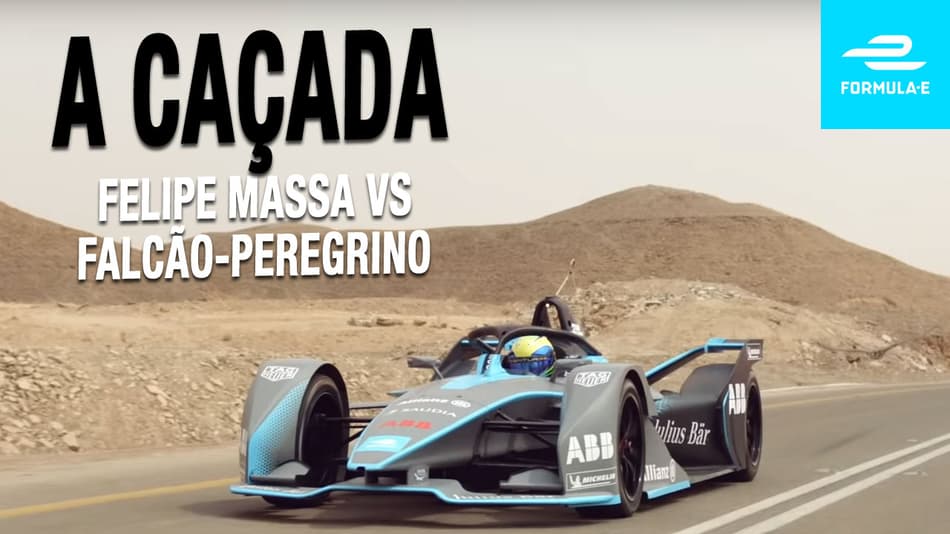 VÍDEO: A bordo do Gen2, Felipe Massa enfrenta um falcão-peregrino no deserto da Arábia Saudita