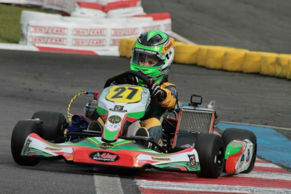 Matheus Ferreira encerra ano de conquistas com mais um pódio no Paulista Light de Kart