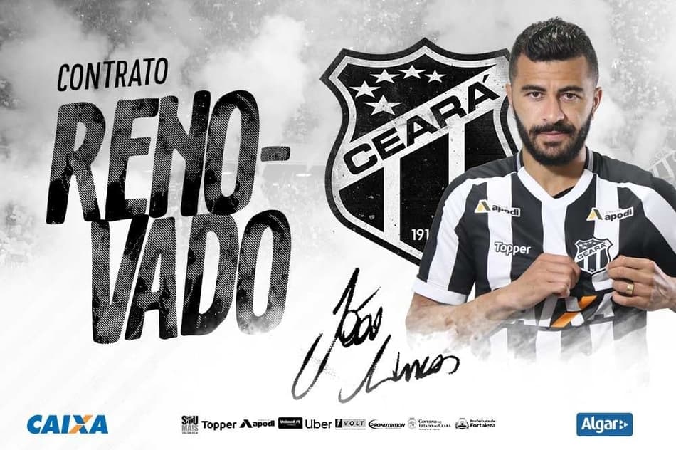 João Lucas permanece no Ceará por mais uma temporada