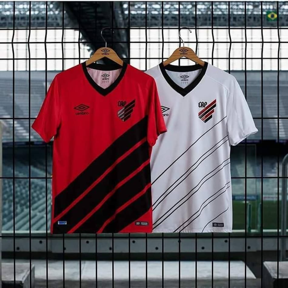 Veja as novas camisas 1 e 2 do Atlético-PR após mudança de escudo