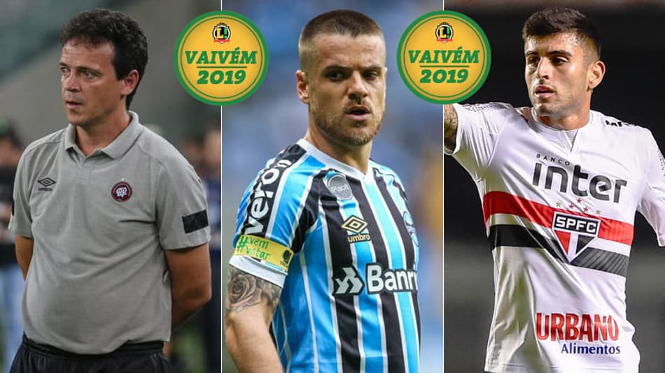 Diniz, Ramiro, Liziero… Confira o Vaivém da manhã desta quarta-feira