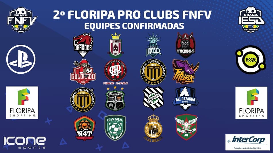 Com bicampeão brasileiro e times de futebol, Fifa Pro Clubs inicia circuito presencial no Brasil