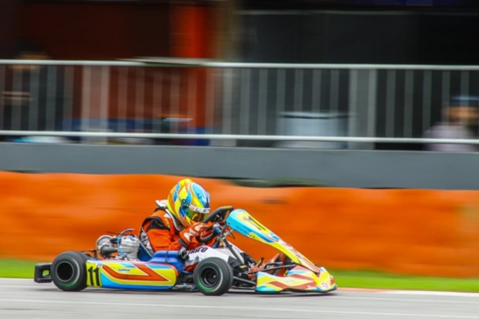Lucas Staico comemora o Bi-campeonato na Copa SP Light