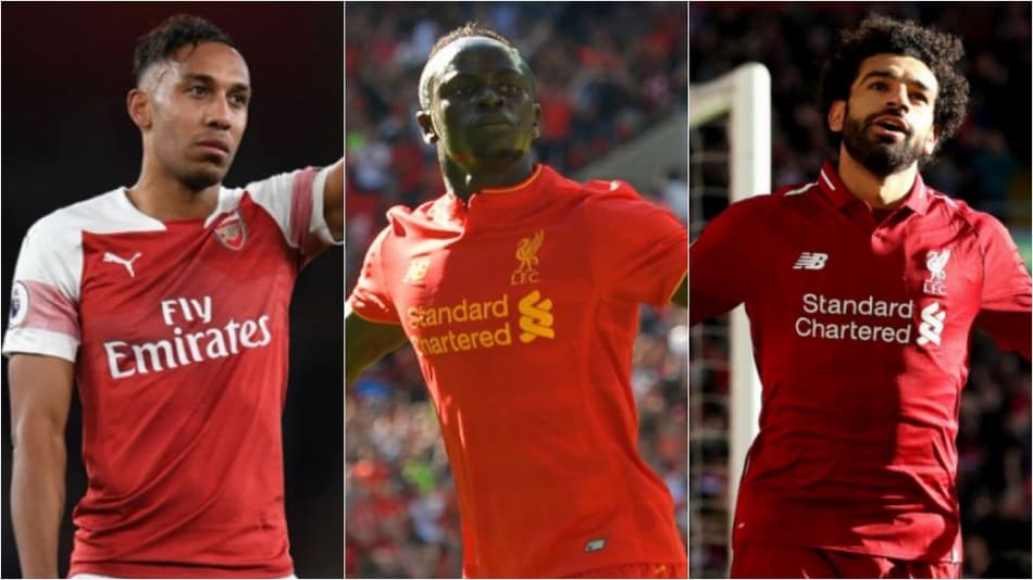 Auba, Mané e Salah são finalistas do prêmio de melhor jogador africano