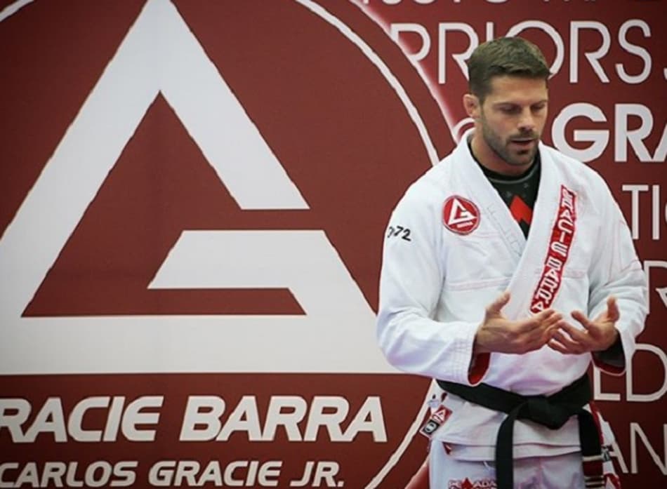 Flávio Almeida, o Cachorrinho, é um dos diretores da Gracie Barra e foi 'agredido' por Ralph (Foto: Reprodução)