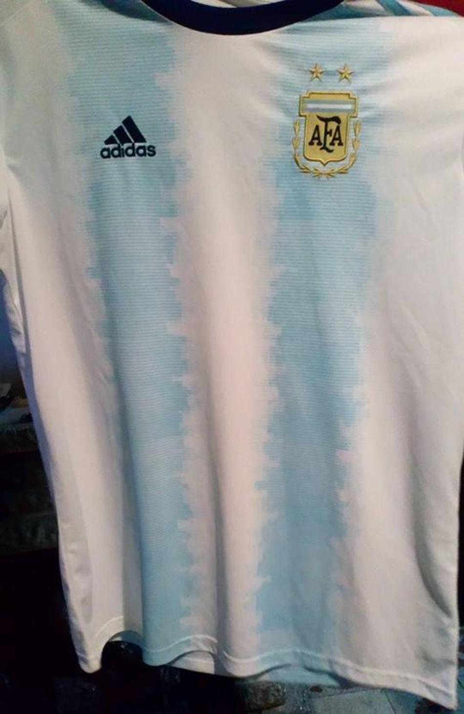 Camisa 1 da Argentina para a Copa América 2019 tem imagens vazadas