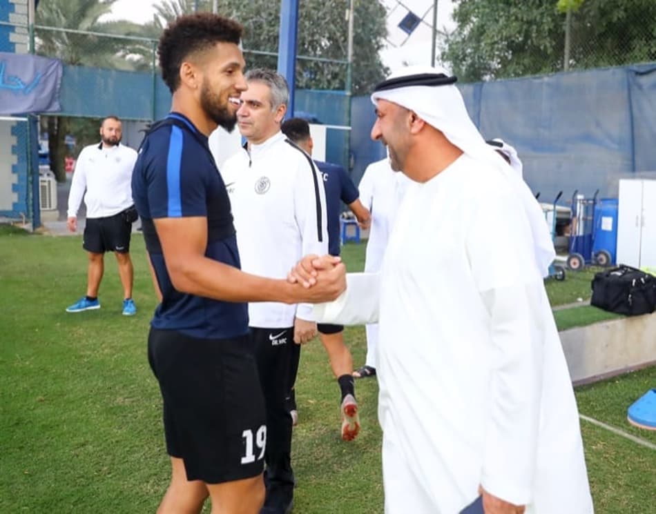 Samuel comemora classificação para as semis da Copa dos Emirados