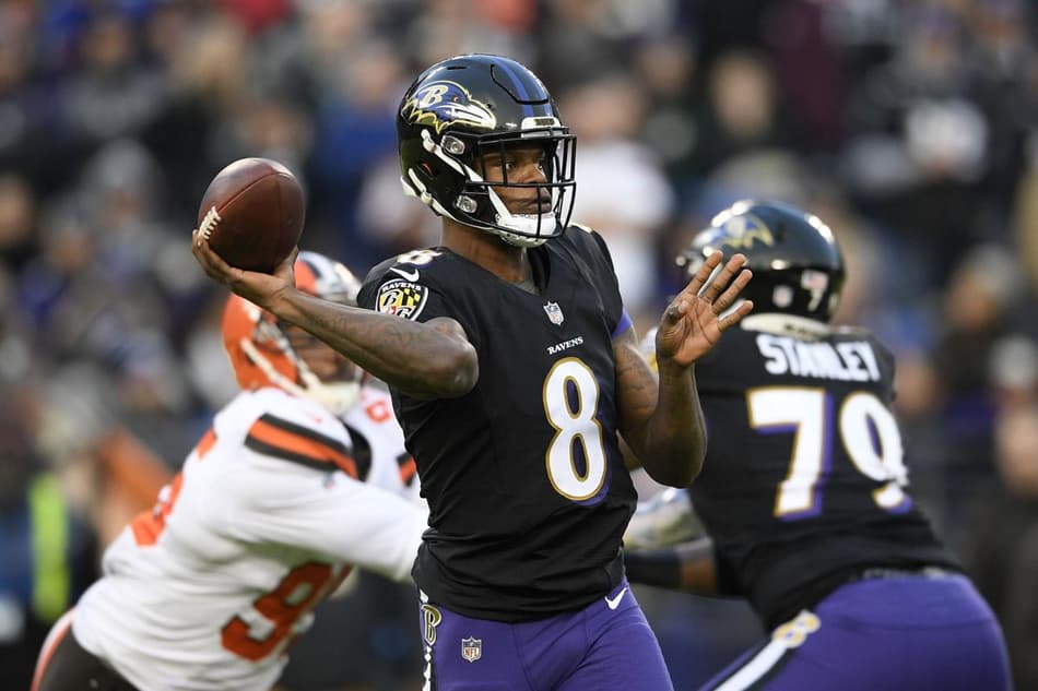 Visão Aérea: Baltimore Ravens x Cleveland Browns