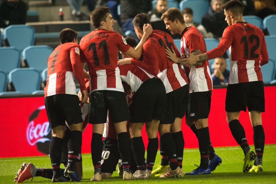 Athletic Bilbao vence Celta e deixa a zona do rebaixamento do Espanhol