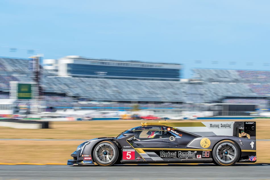 Fittipaldi, Nasr e Derani animados após treinos com a Action Express para as 24 Horas de Daytona
