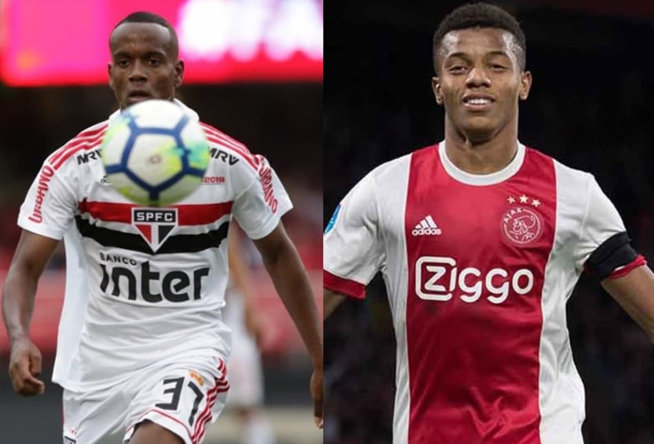São Paulo reencontra David Neres e vê Helinho repetindo seus passos