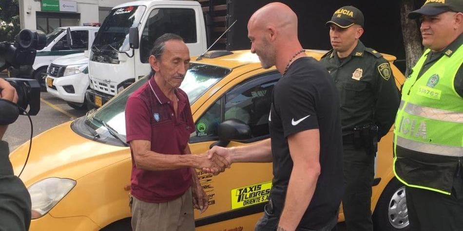 Taxista salva técnico de time colombiano; Entenda