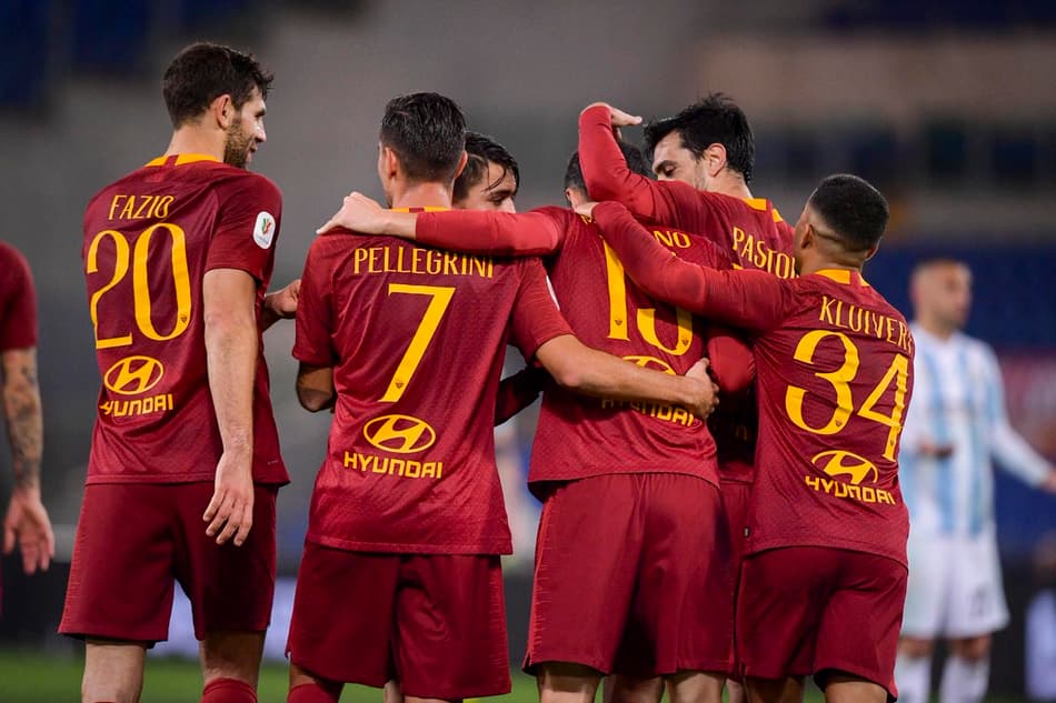 Roma goleia Entella e se classifica para as quartas da Copa da Itália