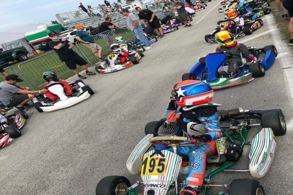 Campeão brasileiro de kart em 2018, Enzo Vidmontiene conquista primeiro pódio nos EUA