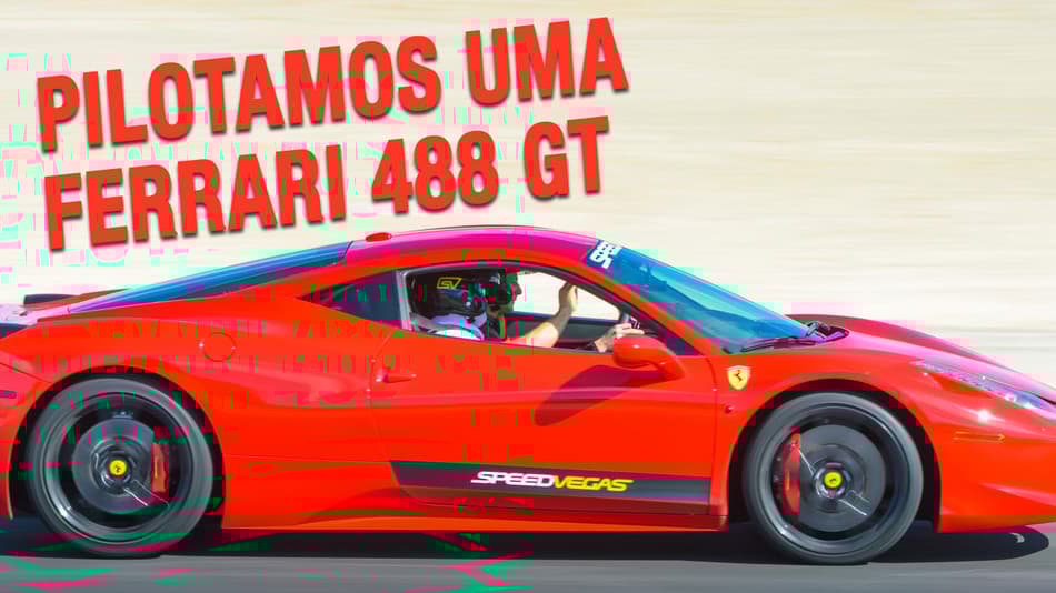 VÍDEO: Pilotamos uma FERRARI 488 GTB no SPEEDVEGAS | FÉRIAS F1MANIA