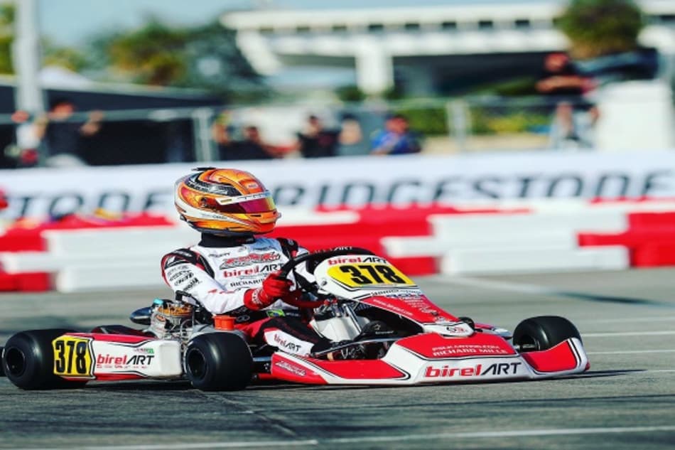 Kart: Arthur Leist conquista pódio na abertura do Florida Winter Tour em Miami