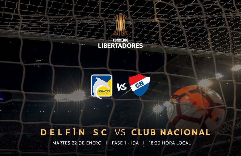 Delfín e Nacional (Paraguai) inauguram a Pré-Libertadores 2019