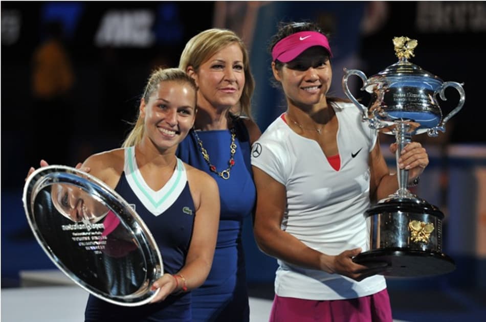 Cibulkova grava cenas de derrota na final em Melbourne para filme de Na Li