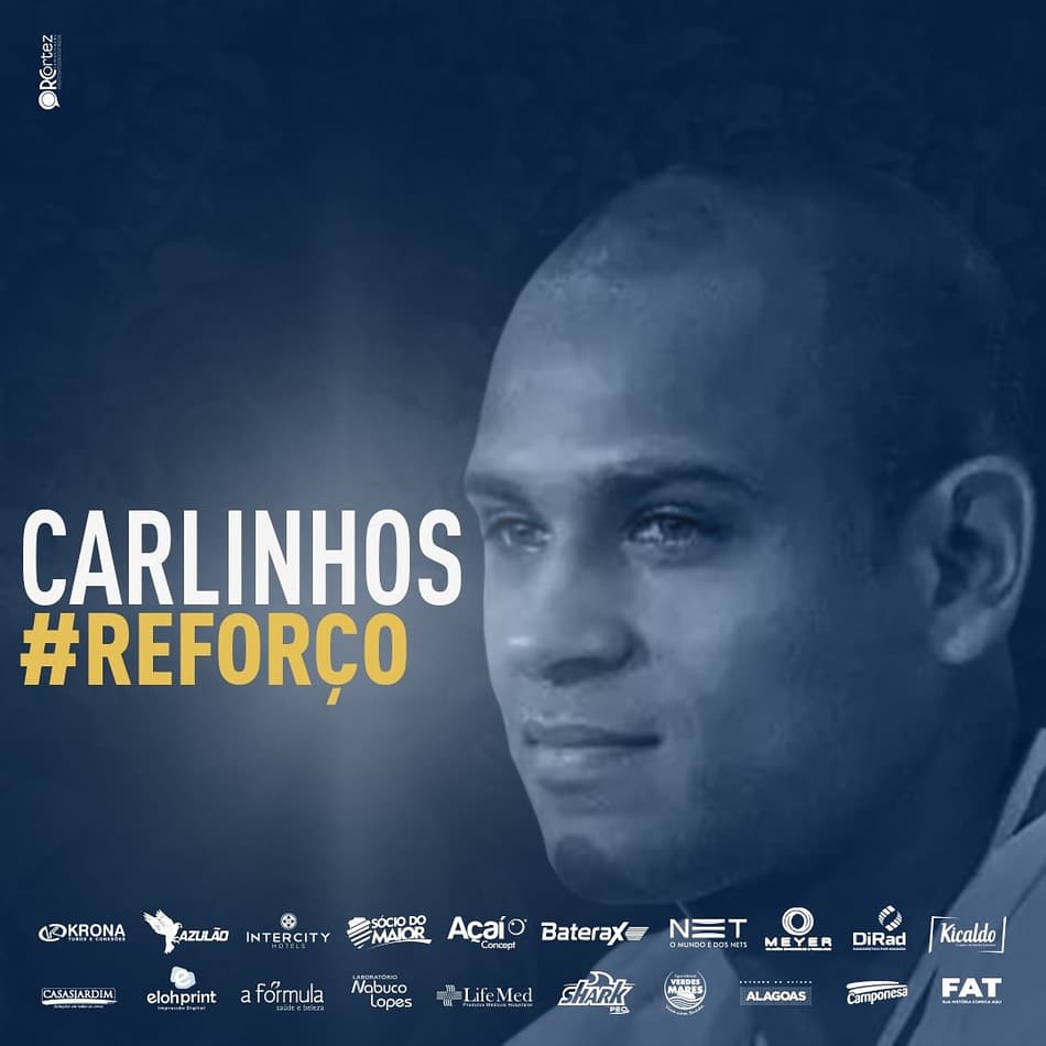 Carlinhos é anunciado como novo reforço do CSA para temporada