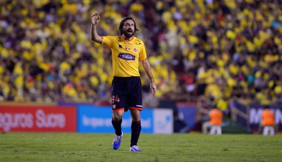 Andrea Pirlo ignora time sul-americano na rede social