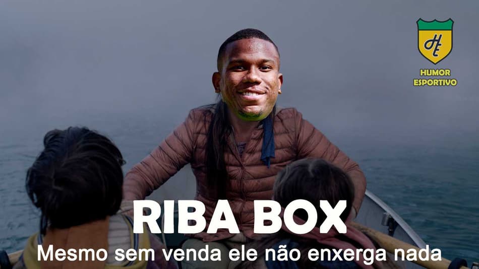 Ribamar vira piada após gol perdido contra o Fluminense