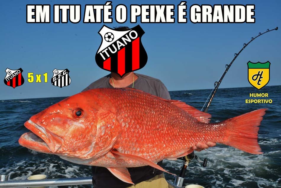 Santos sofre com enxurrada de memes após goleada do Ituano