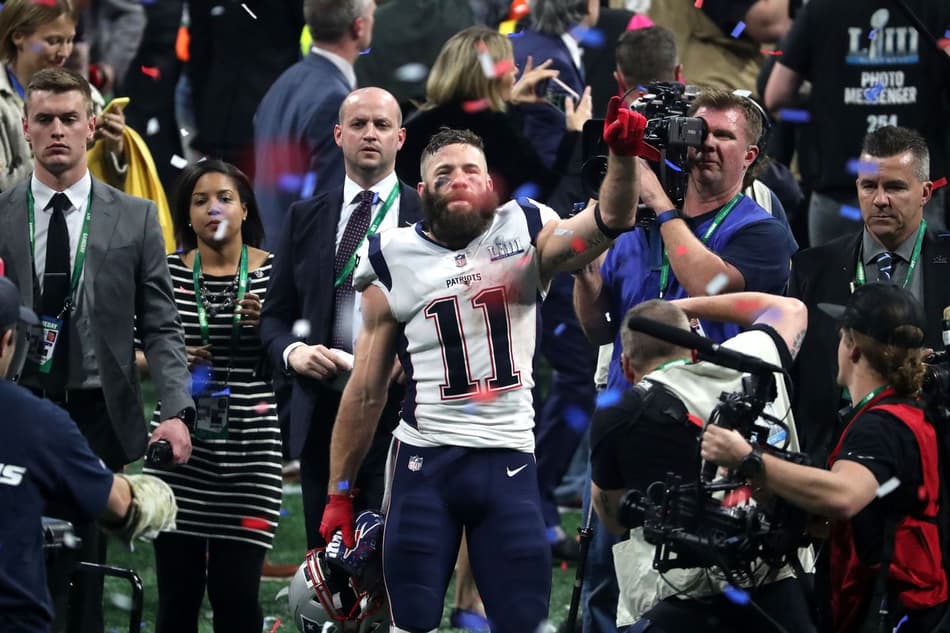 Julian Edelman é o primeiro wide receiver eleito MVP do Super Bowl em dez anos
