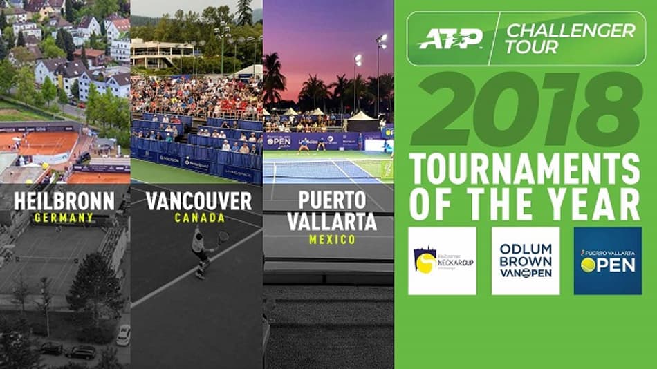 Alemanha, Canadá e México sediam os melhores Challengers de 2018