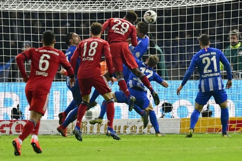 Coman - Hertha Berlim x Bayern de Munique