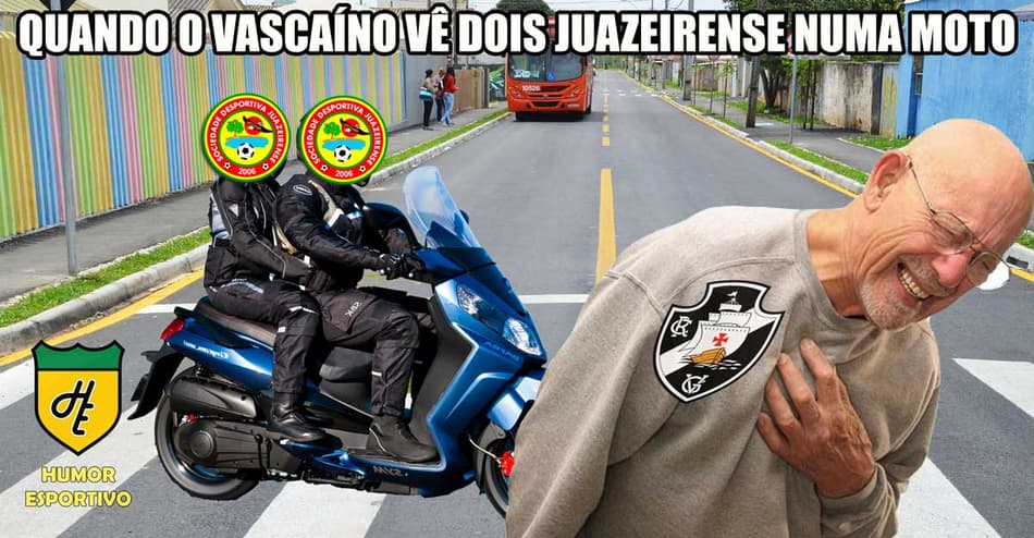 Sufoco diante do Juazeirense rende memes com o Vasco