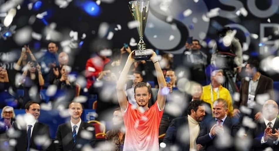 Daniil Medvedev, campeão do ATP 250 de Sofia em 2019