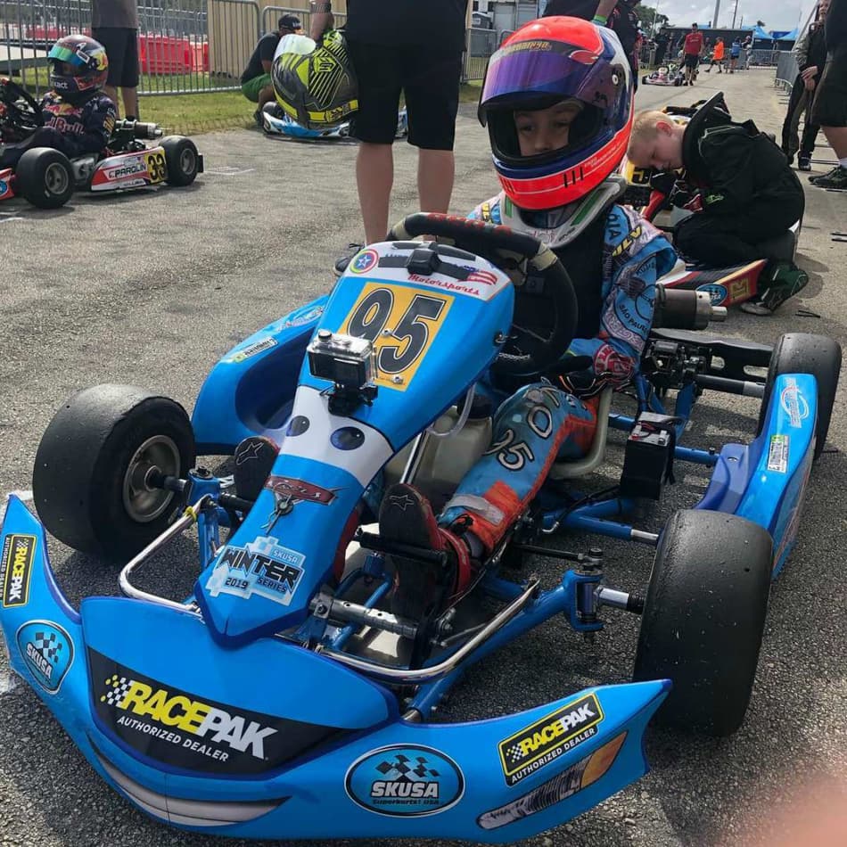 Kart: Enzo Vidmontiene supera dificuldades e conquista top-5 no SKUSA Winter Series