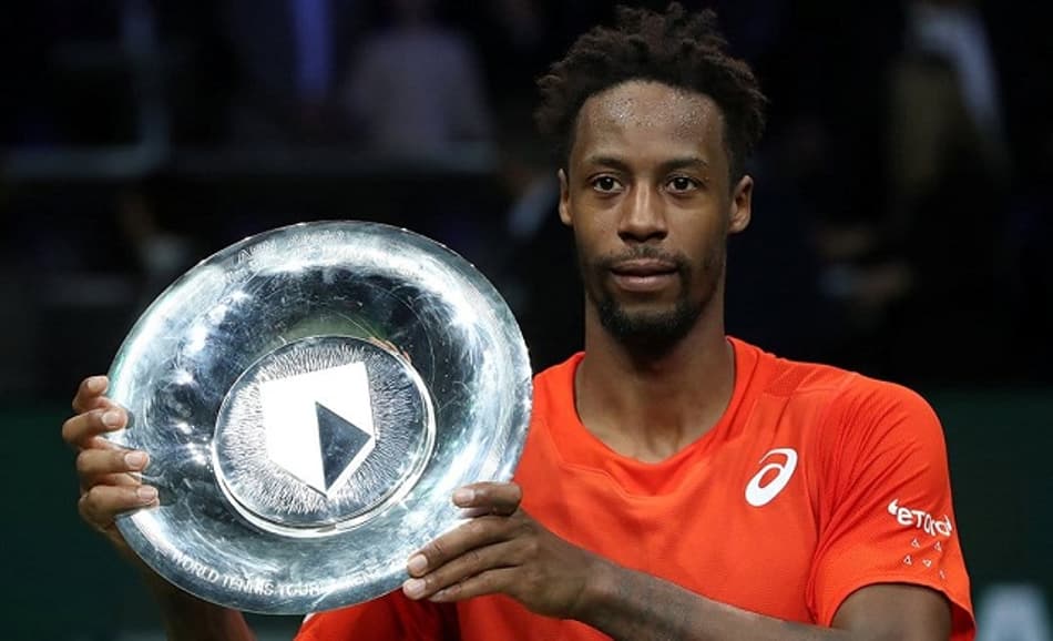 Gael Monfils, campeão do ATP 500 de Roterdã em 2019