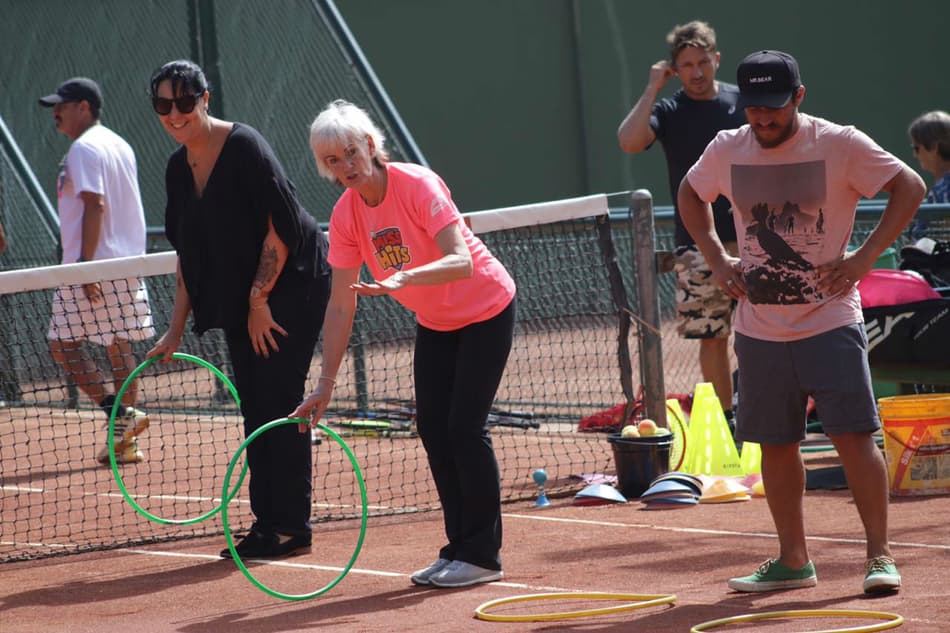 Judy Murray em evento no Brasil