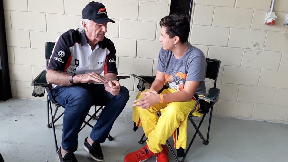 Wilson Fittipaldi vai treinar garoto de 14 anos na Fórmula Vee