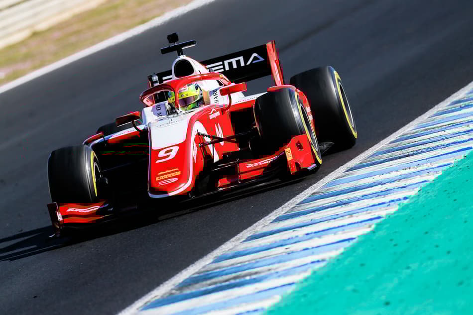 Pré-temporada da F2: Mick Schumacher é o mais rápido no último dia; Sergio Sette terminou em 13º