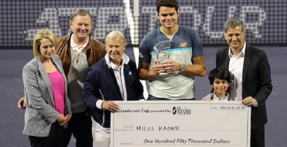 Com novo treinador, Raonic vence torneio amistoso de super tie-breaks
