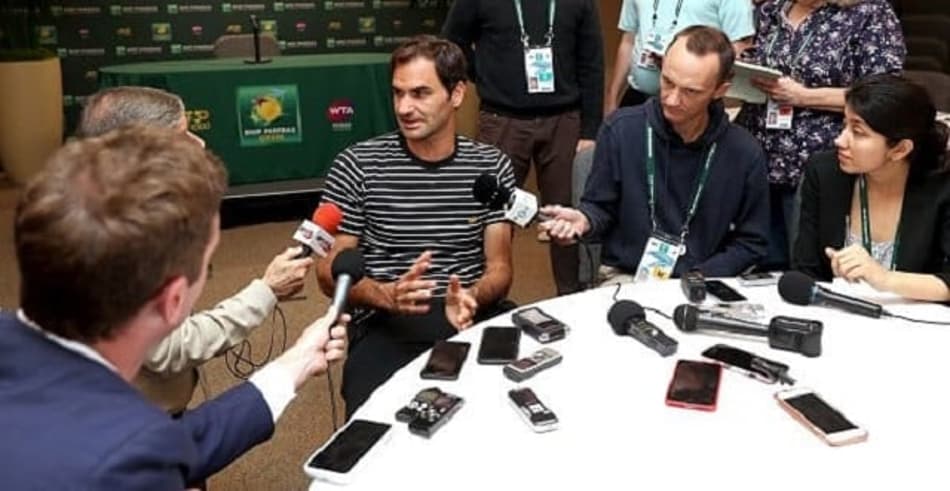 ‘Não somos perfeitos’, ressalta Federer