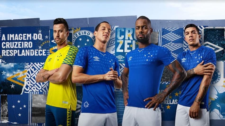 Cruzeiro lança camisa 1 para a temporada; estreia será em jogo nesta quinta-feira