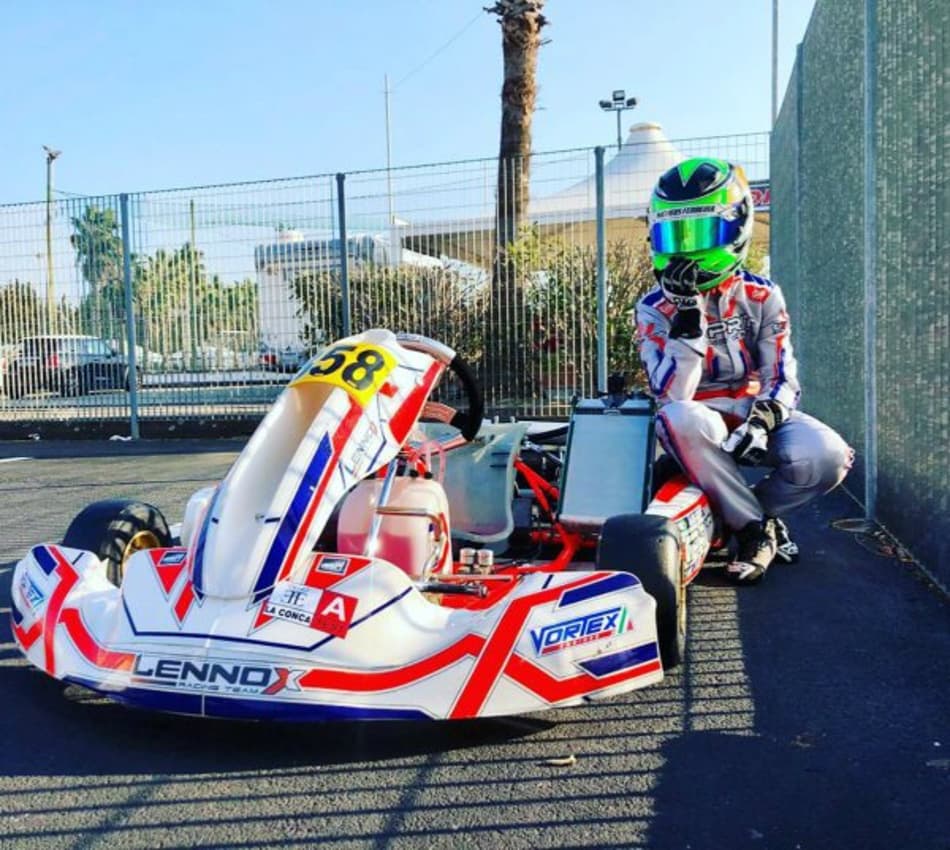Motivado por show de ultrapassagens em Lonato, Matheus Ferreira encara etapa de La Conca no WSK