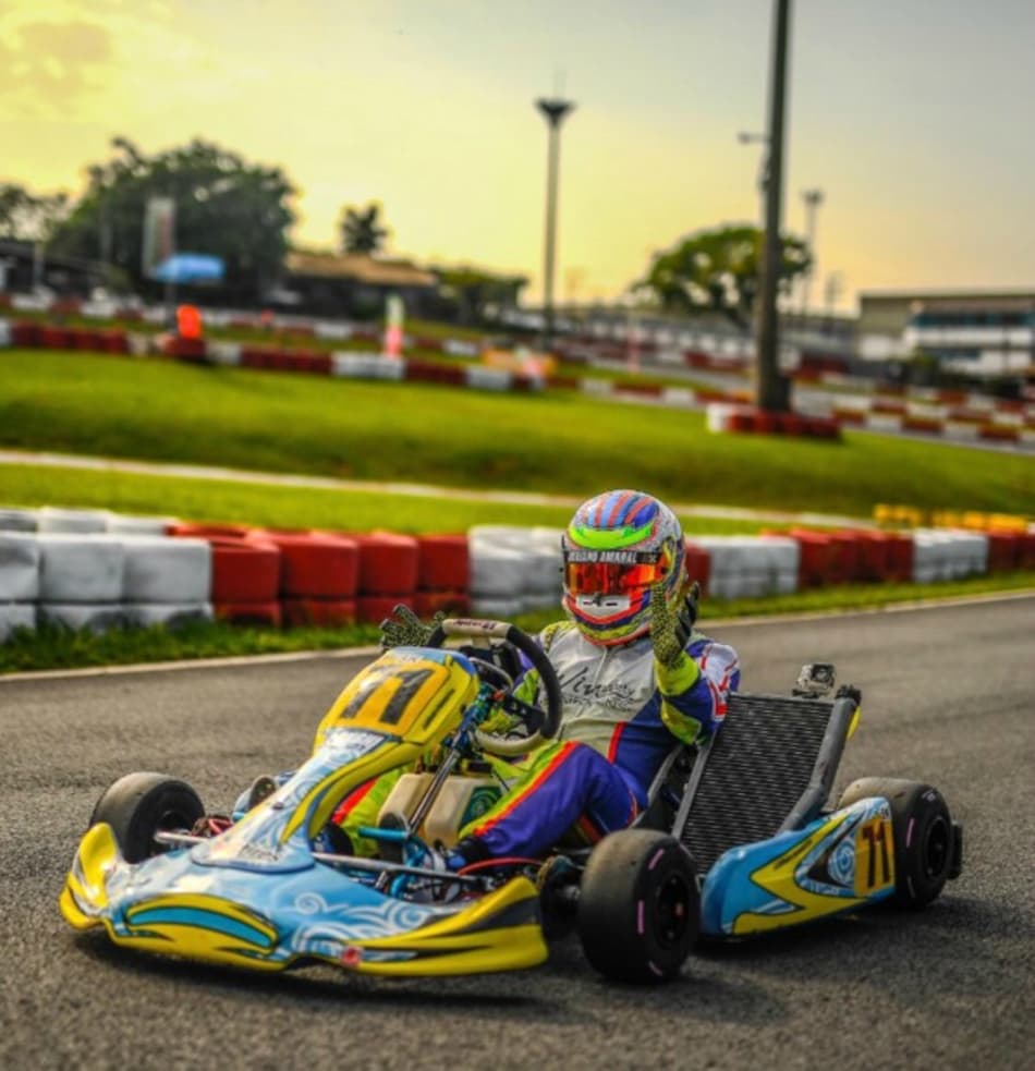 Campeão Paulista de kart em 2018, Adriano Amaral disputa o Florida Winter Tour nos EUA