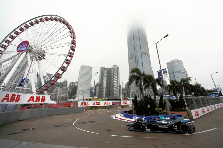 ePrix de Hong Kong: Stoffel Vandoorne conquista sua primeira pole no molhado