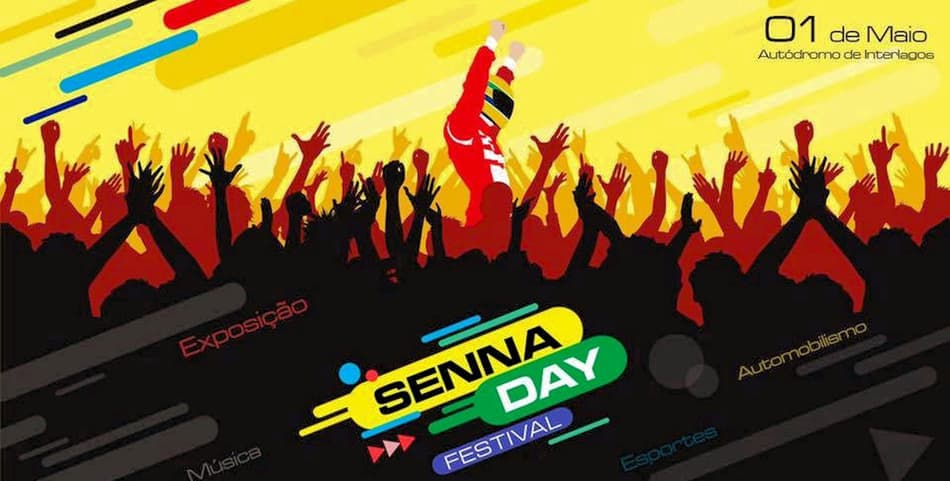 Festival “Senna Day” abre venda de ingressos para a maior homenagem a Ayrton Senna em 1º de maio