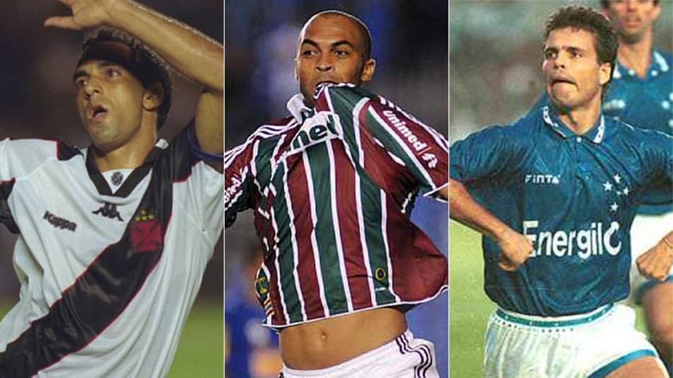 Edmundo, Leandro Euzébio, Paulinho McLaren