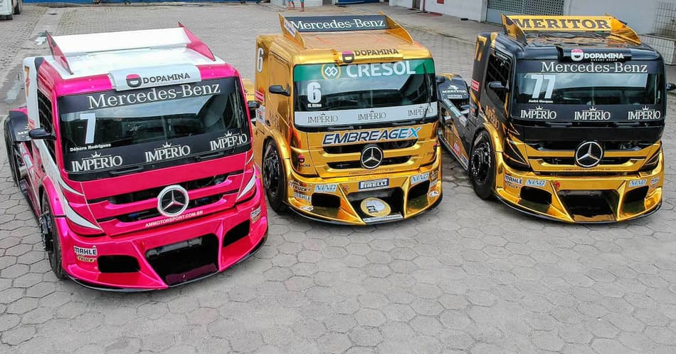 Am Motorsport apresenta seus três caminhões para a temporada 2019 da Copa Truck