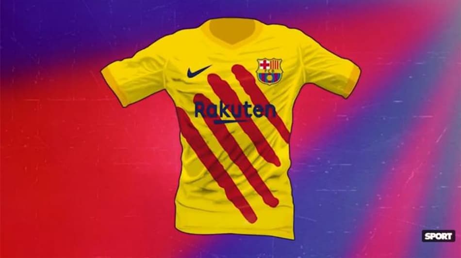 Barcelona terá camisa de jogo inspirada na bandeira da Catalunha, afirma jornal