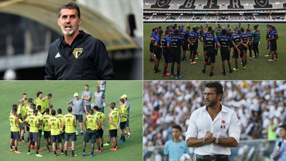 São Paulo, Botafogo, Flamengo e Vasco
